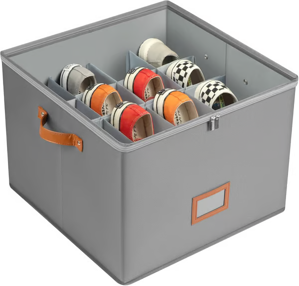 DorymaĀ®š„Oxford Fabric Foldable Design Shoe Organizer, Storage Box
