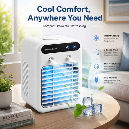 🌬️Portable 3-in-1 Quiet Fan Air Conditioner✅Factory Direct Sales⌛Limited Quantity💥Best Price