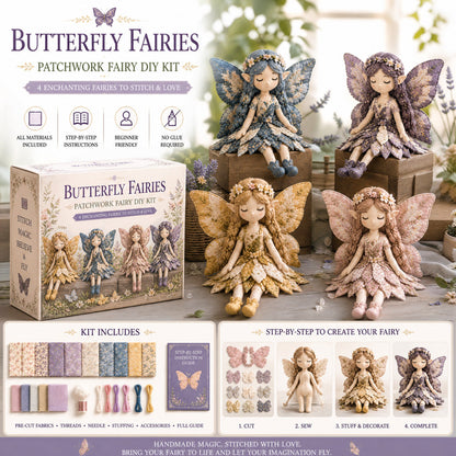 🔥LAST DAY 49% OFF🧵Fairy Patchwork DIY Collection