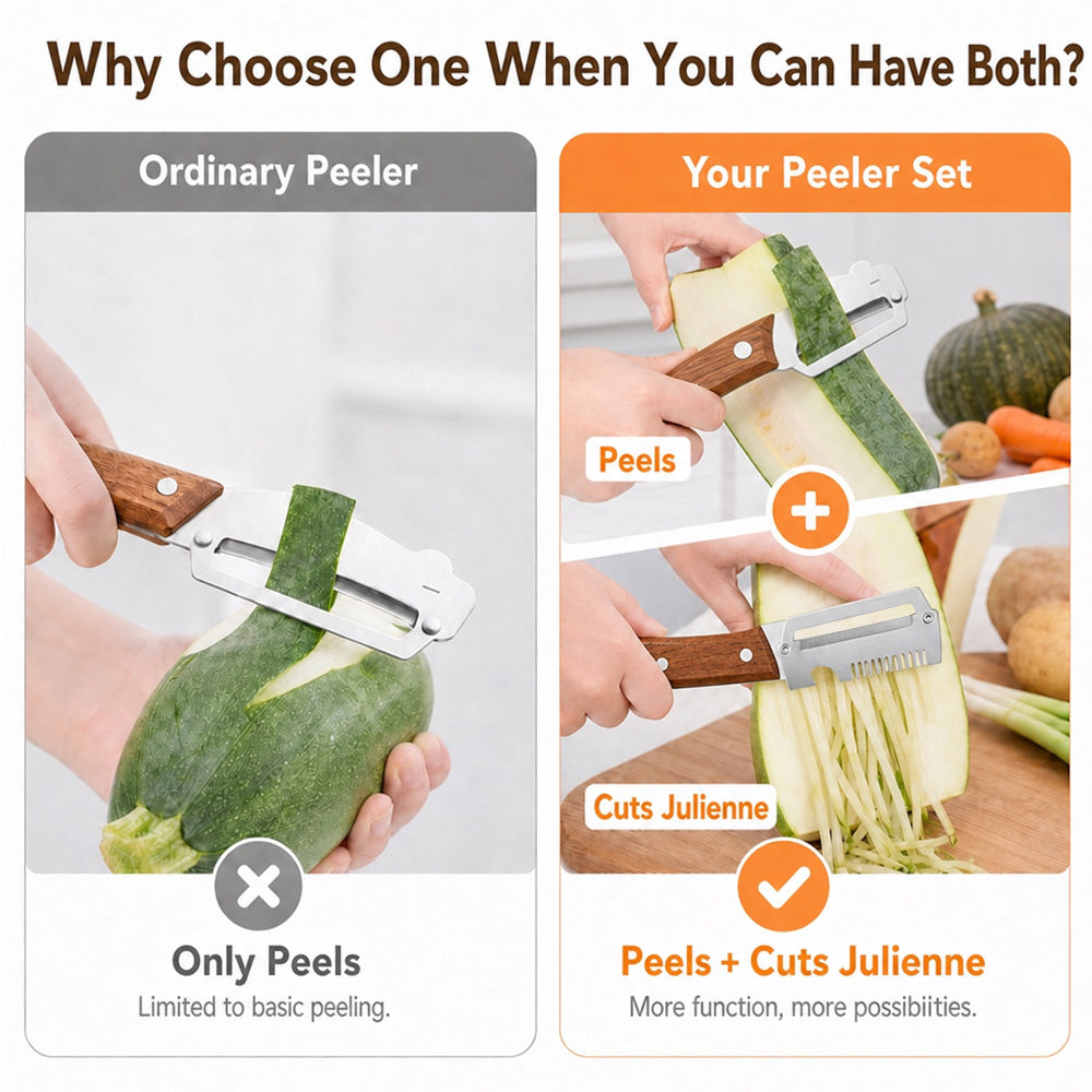 upsell🔪🥕BUY 1 – GET 1 FREE: Multifunctional peeler