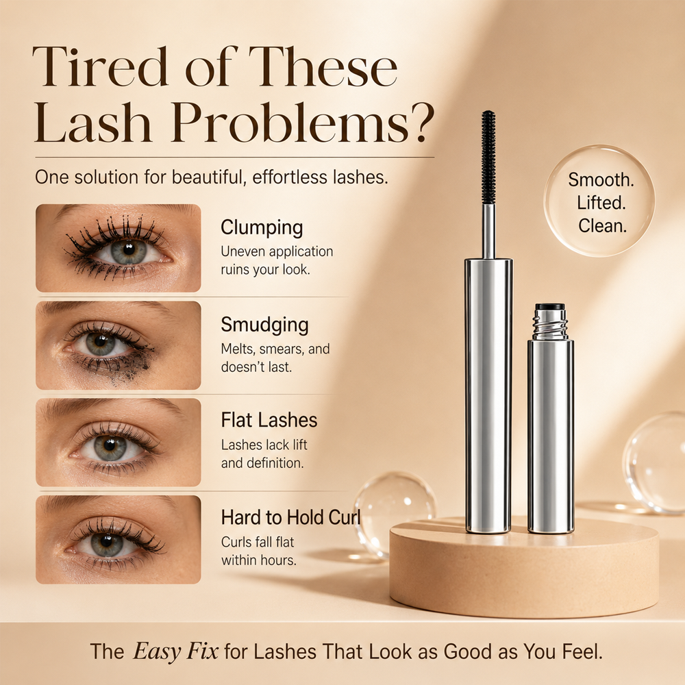 upsell 📢📢Buy 1 Get 1 FREE✨ Waterproof Curling & Lengthening Mascara ✨