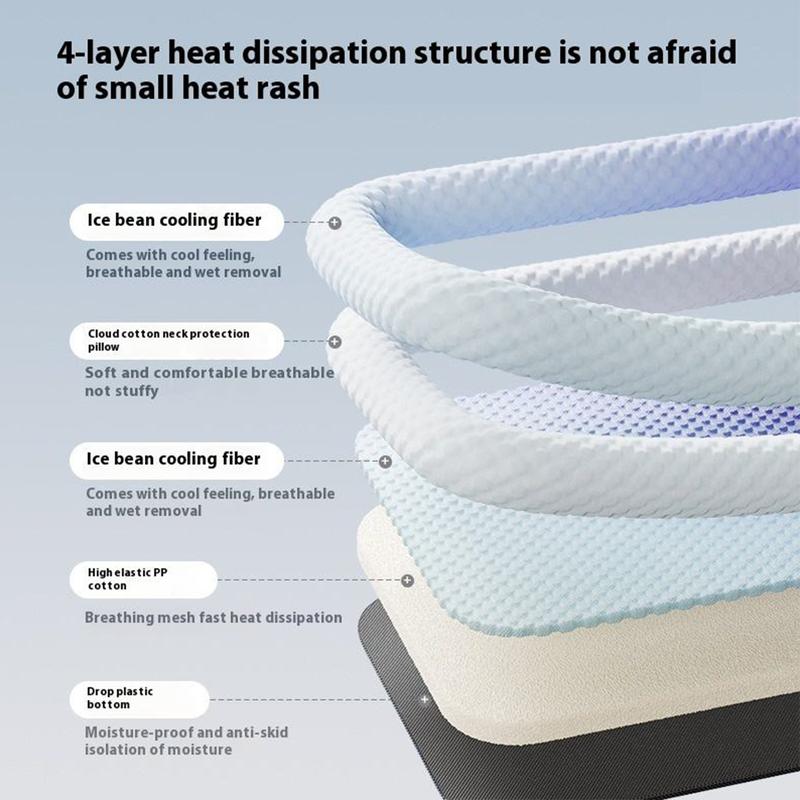 upsell❄️Pet Cooling Mat for Dogs & Cats 🐾  Naturally Cool Ice-Silk Pad • Breathable, Washable & Soft (Copy)