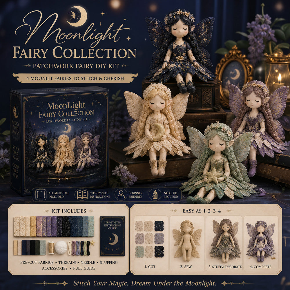 🔥LAST DAY 49% OFF🧵Fairy Patchwork DIY Collection