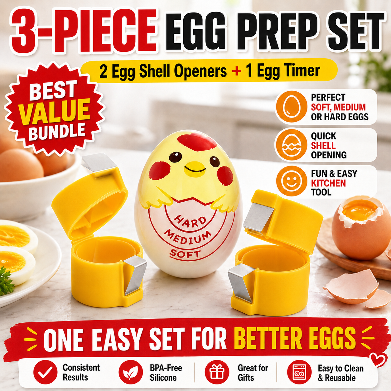 +Color-Changing Egg Timer