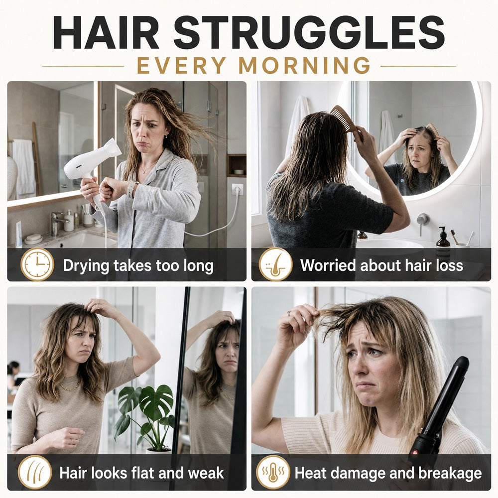 🎉48K+ Sold 💇 Wireless Heated Volumizing Root Lift Clip, Portable Travel Hair Styling Tool for Flat Fine Hair