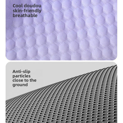 upsell❄️Pet Cooling Mat for Dogs & Cats 🐾  Naturally Cool Ice-Silk Pad • Breathable, Washable & Soft (Copy)
