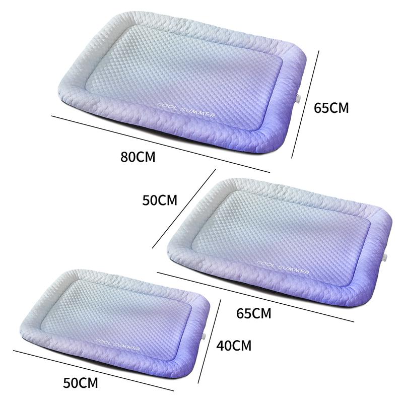 upsell❄️Pet Cooling Mat for Dogs & Cats 🐾  Naturally Cool Ice-Silk Pad • Breathable, Washable & Soft (Copy)