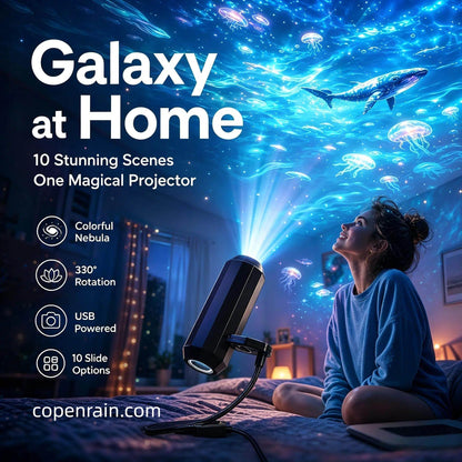 upsell🥳2026 HOT SALE🥳💥🌈 50% OFF! Doryma® Smart Galaxy Ocean Projector – Stunning Sky Effects at Home (Copy)