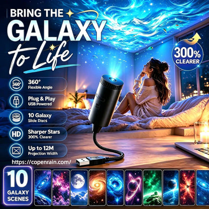 upsell🥳2026 HOT SALE🥳💥🌈 50% OFF! Doryma® Smart Galaxy Ocean Projector – Stunning Sky Effects at Home (Copy)
