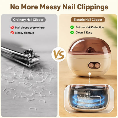✂️ LIMITED-TIME 50% OFF! 💅 2-in-1 Smart Electric Nail Clipper & Polisher 🌟