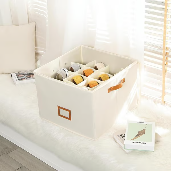 Doryma®🔥Oxford Fabric Foldable Design Shoe Organizer, Storage Box