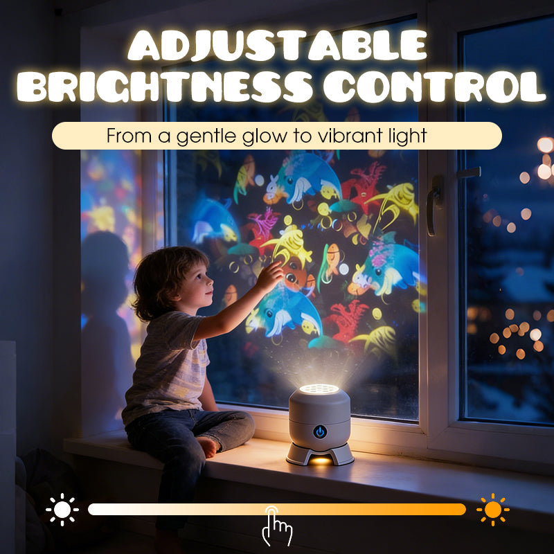 🌈Doryma®Dynamic Aurora LED Projector Lamp – Transform Any Room Into a Relaxing Light Escape