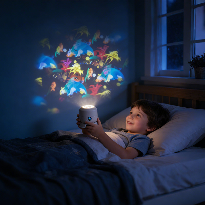 🌈Doryma®Dynamic Aurora LED Projector Lamp – Transform Any Room Into a Relaxing Light Escape