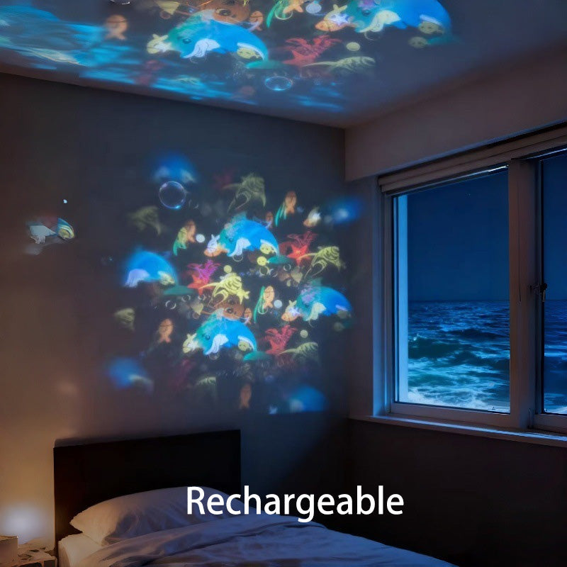 🌈Doryma®Dynamic Aurora LED Projector Lamp – Transform Any Room Into a Relaxing Light Escape