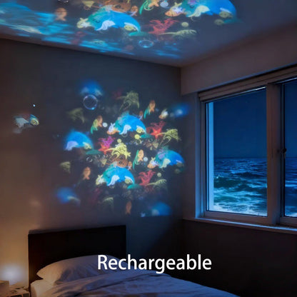 🌈Doryma®Dynamic Aurora LED Projector Lamp – Transform Any Room Into a Relaxing Light Escape