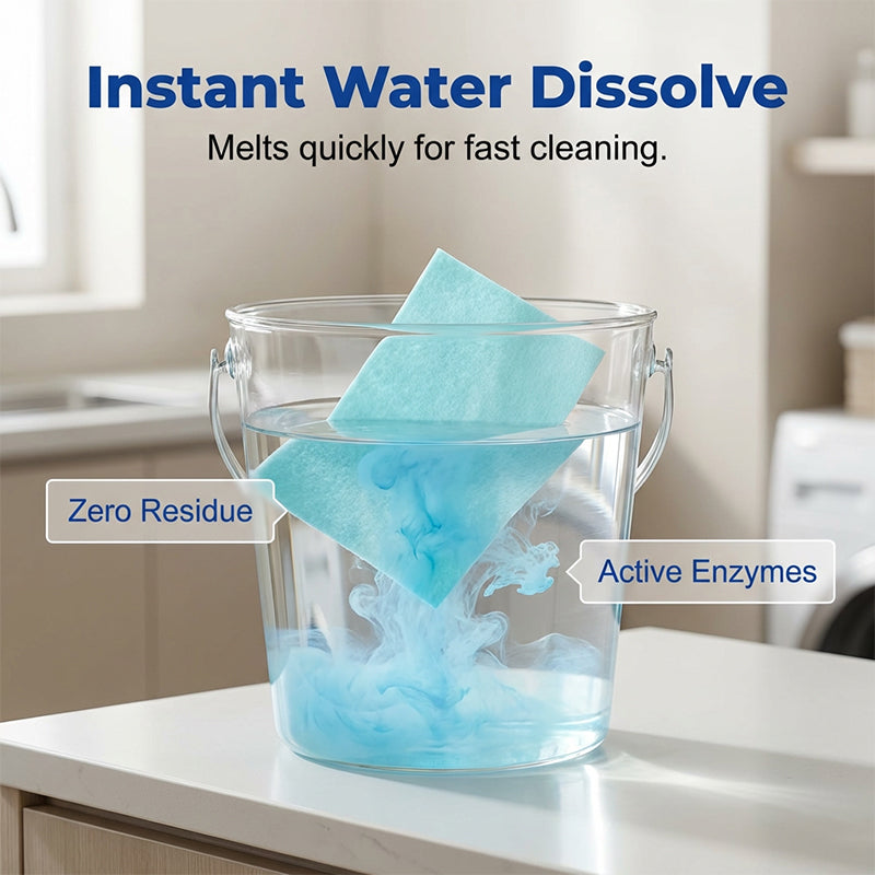 upsell🥳2026 HOT SALE🥳💞50K+ SOLD!⏳✨ 50% OFF! Water‑Soluble Floor Sheets – Just drop in water, no measuring. Cleans & shines all floors. Safe & streak‑free. 120 sheets pack. Your daily helper. 🧹💧 (Copy)