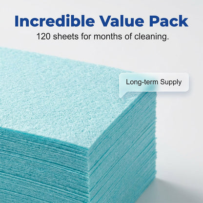 upsell🥳2026 HOT SALE🥳💞50K+ SOLD!⏳✨ 50% OFF! Water‑Soluble Floor Sheets – Just drop in water, no measuring. Cleans & shines all floors. Safe & streak‑free. 120 sheets pack. Your daily helper. 🧹💧 (Copy)