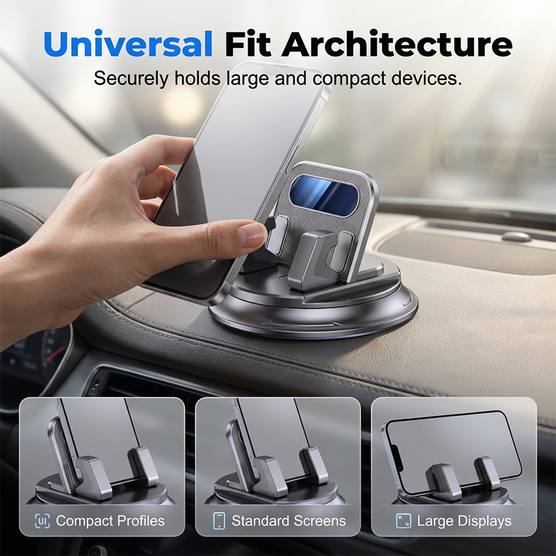Doryma® 🚗 40% OFF NOW!📱 Rotating Dashboard Car Phone Holder – 360° Adjustable & Anti-Slip – Hands-Free Phone Mount 🛡️