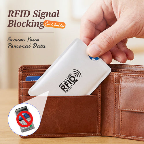 🛡️🏆LAST DAY SALE 40% OFF🔥RFID Blocking Sleeves for Credit Cards💳