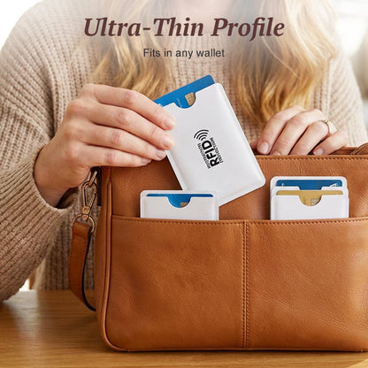 🛡️🏆LAST DAY SALE 40% OFF🔥RFID Blocking Sleeves for Credit Cards💳