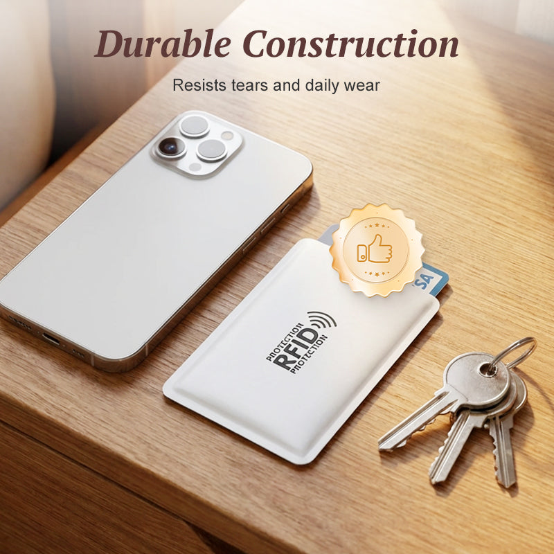 🛡️🏆LAST DAY SALE 40% OFF🔥RFID Blocking Sleeves for Credit Cards💳