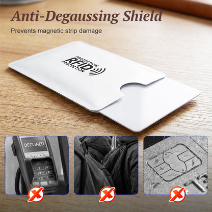 🛡️🏆LAST DAY SALE 40% OFF🔥RFID Blocking Sleeves for Credit Cards💳