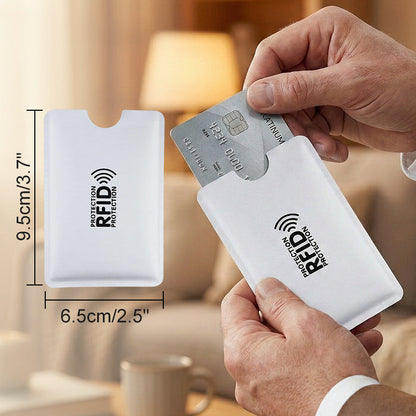 🛡️🏆LAST DAY SALE 40% OFF🔥RFID Blocking Sleeves for Credit Cards💳